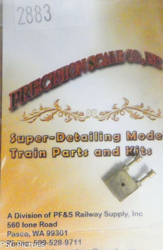 Precision Scale HO #2883 Bracket, Headlight (Brass Casting)