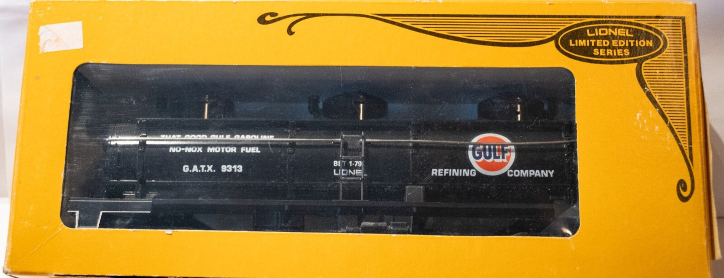 Lionel O Scale (Used) #3913 Limited Edition Series Gulf Three Dome Tank car