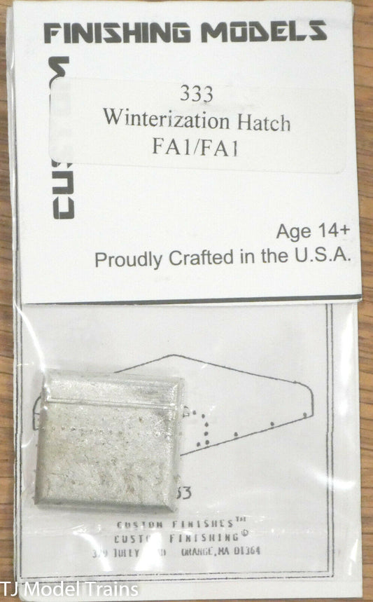 Custom Finishing Models HO #333 Winterization Hatch FA1/FA1