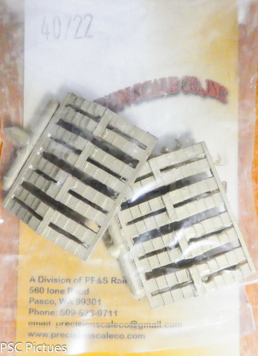Precision Scale O #40722 Springs, 2-Leaf, for #9115 HW Pullman (Brass)