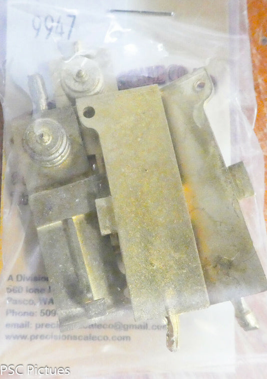 Precision Scale #9947 (Large Scale)Box Sides for UTLX Draft Gear Box, R&L (Brass