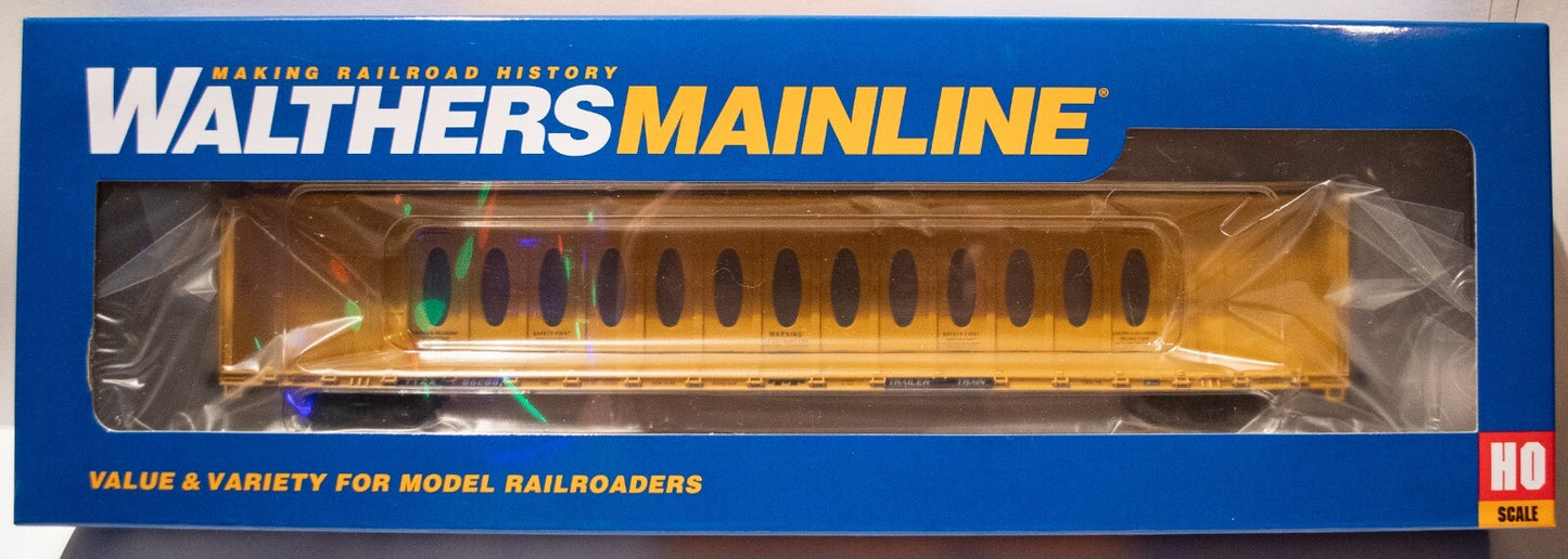 Walthers HO #910-50724 72' Centerbeam Flatcar w/Opera Windows - Ready to Run --