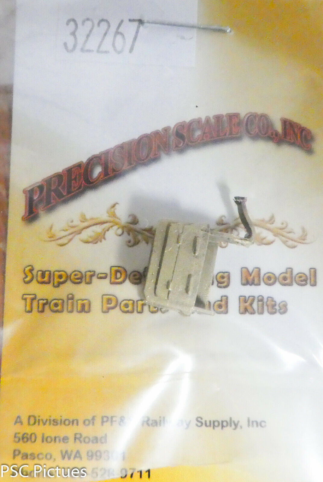 Precision Scale HO #32267 Box, Tender Tool (Brass Casting)