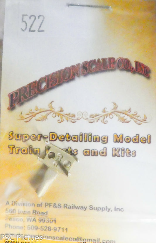 Precision Scale O #522 Platform, Generator, C-17-19 (Brass Casting)