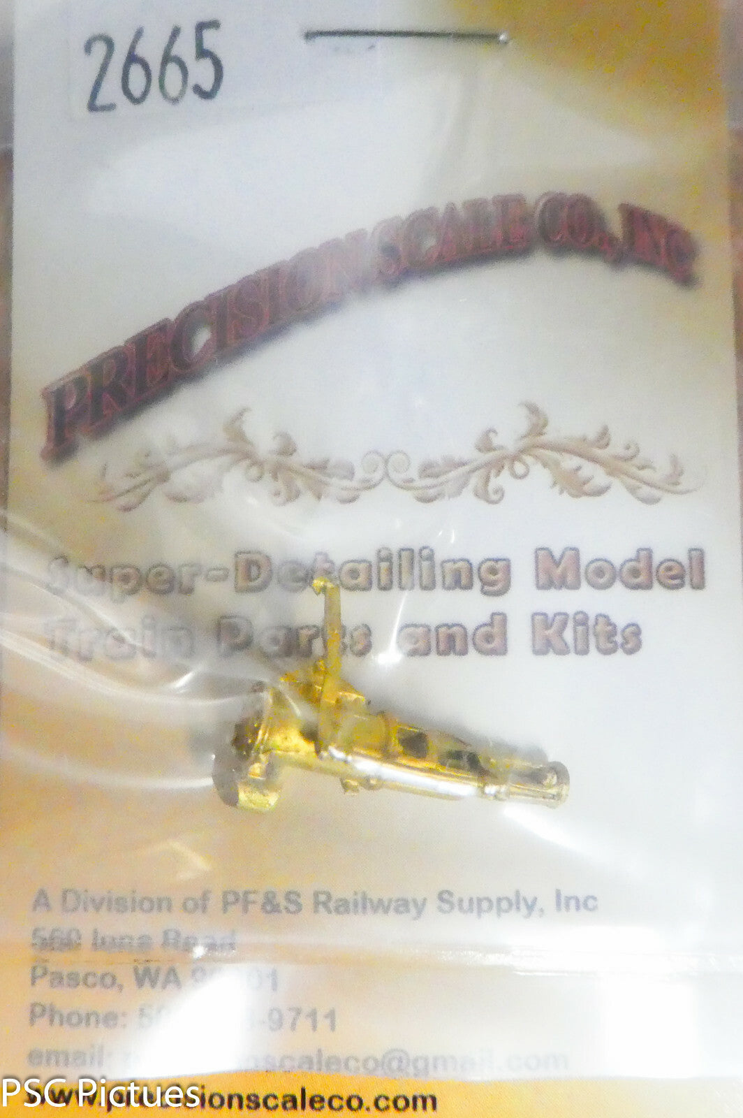 Precision Scale HO #2665 Power Reverse, for: Alco Type E (Brass Casting)