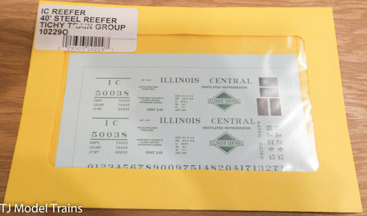 Tichy Train Group O #10229O IC Reefer 40' Steel Reefer