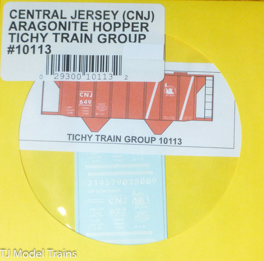 Tichy Train Group #10113 Decal for:Central Railroad of New Jersey Aragonite-Serv