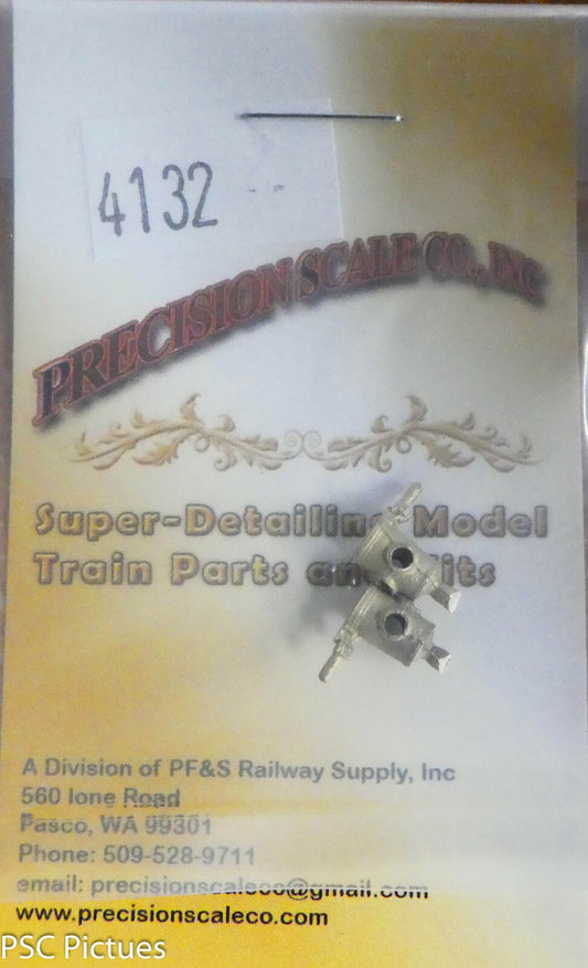Precision Scale O #4132 Marker Lamps, Cored Style (Brass Casting)