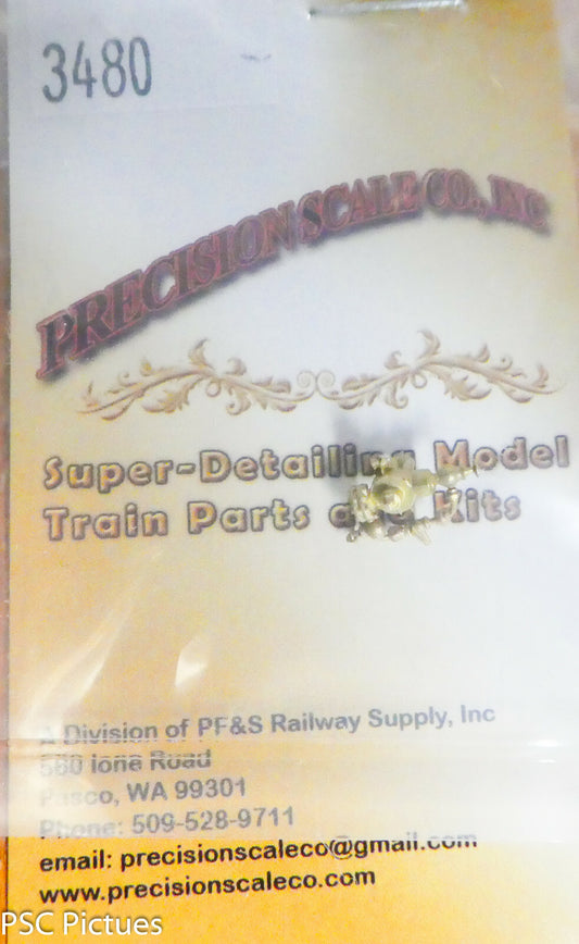 Precision Scale HO #3480 Alarm, Barco Low Water (Brass Casting)