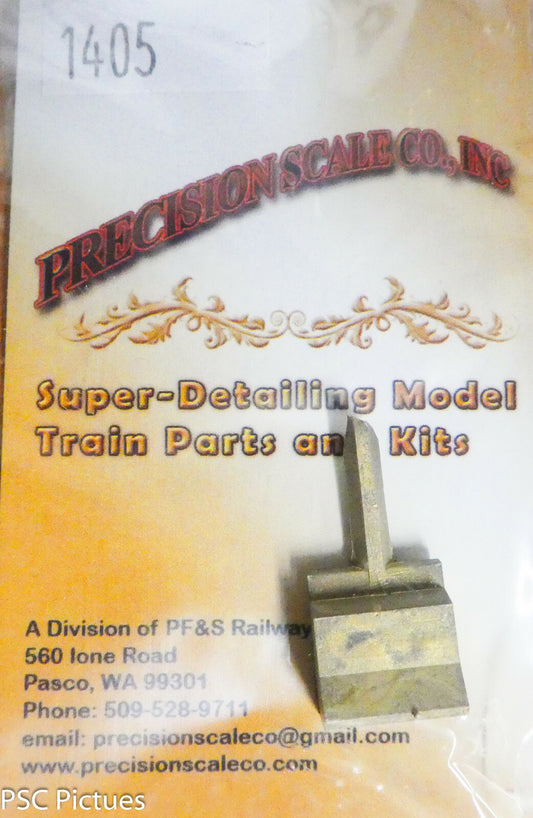 Precision Scale On3 #1405 Firebox End, C-16, On3 (Brass Casting)