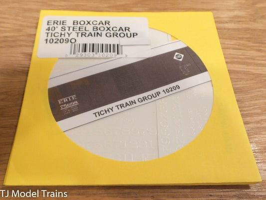 Tichy Train Group O #10209O Erie Boxcar 40' Steel Boxcar