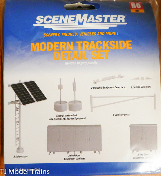 SceneMaster Walthers HO #949-4139 Modern Trackside Detail Set -- Kit (Plastic)