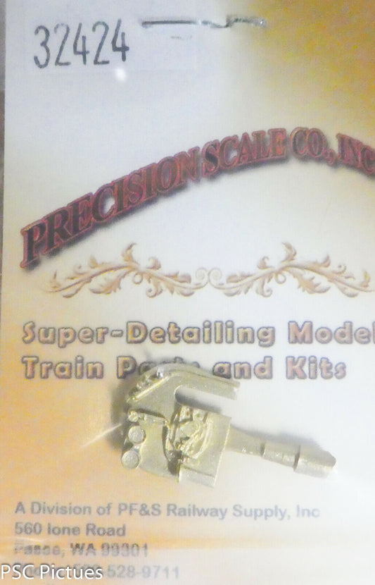 Precision Scale HO #32424 Backhead with Details for 42" Boiler (Brass Casting)