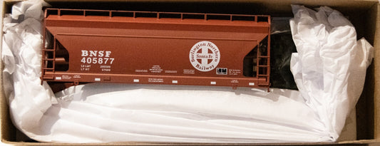 Accurail HO #2214 ACF 2-Bay Covered Hopper - Kit -- Burlington Northern Santa Fe