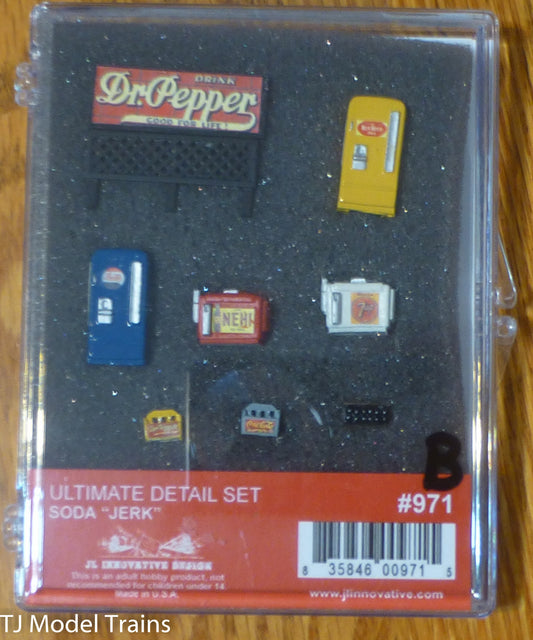 JL Innovative Design #971B Decorated Ultimate Detail Set -- Soda Jerk