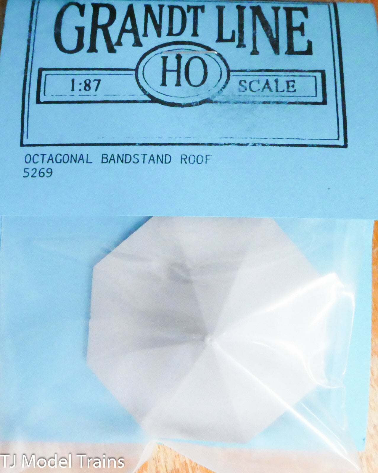 Grandt Line HO #5269 Octagonal Bandstand Roof (Plastic)