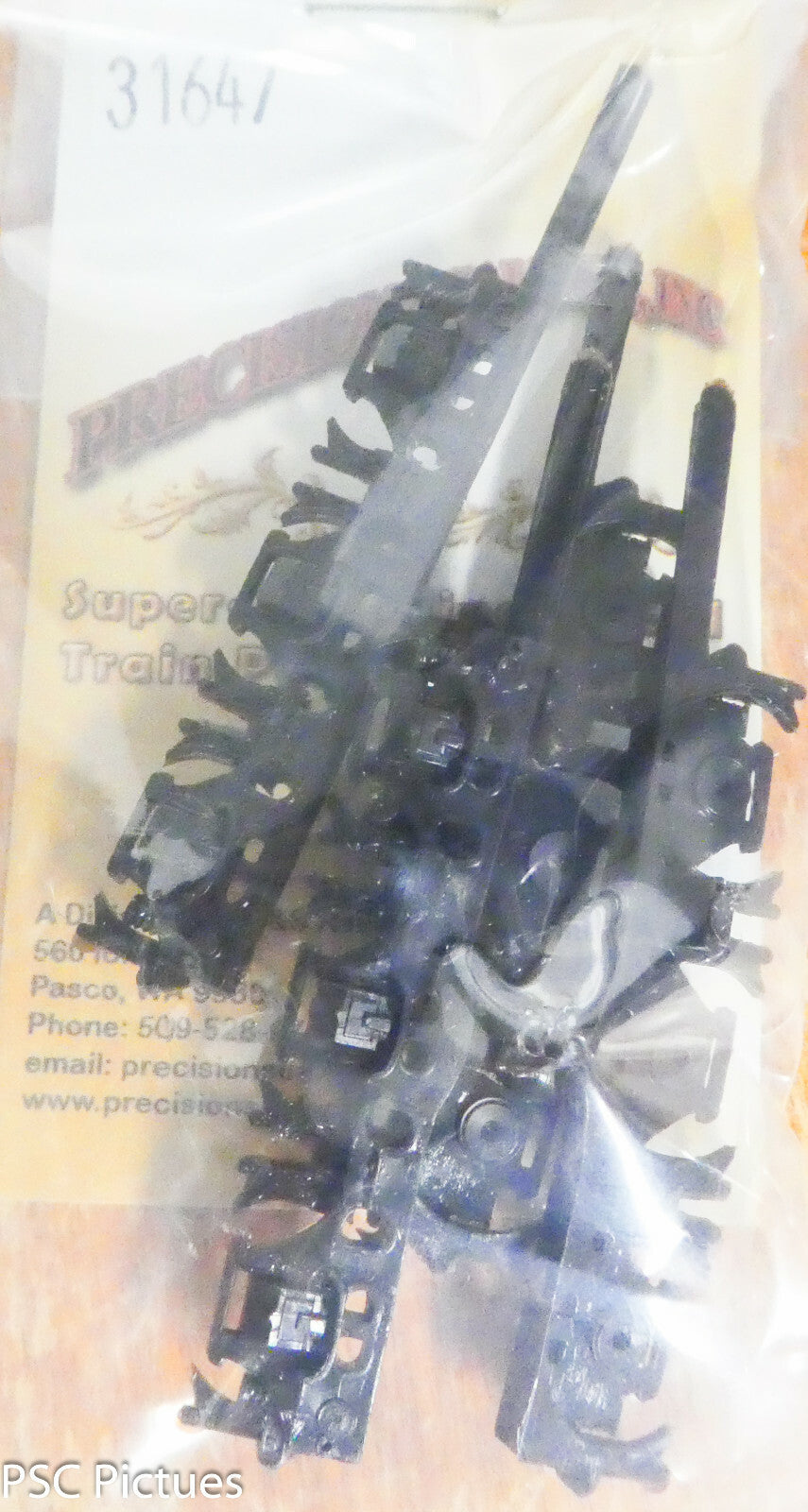 Precision Scale HO #31647 Sideframes, Commonwealth Tender Truck, For: #31646