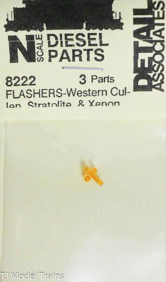 Detail Associates N #8222 Flashers Western Cullen, Statolite & Xenon (Plastic)