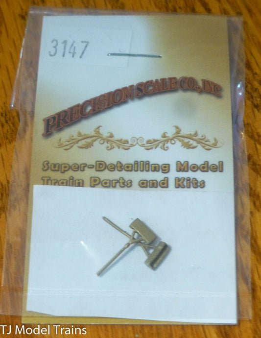 Precision Scale HO #3147 Mufflers, Common Standard Blow-Down (Brass Castings)