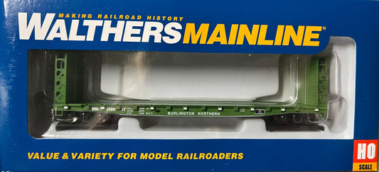 Walthers HO #910-5906 53' GSC Bulkhead Flatcar - Ready to Run -- BN