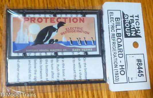 Tichy Train Group #8445 Electric Refrigeration (1933 Era) (Billboard HO Scale)