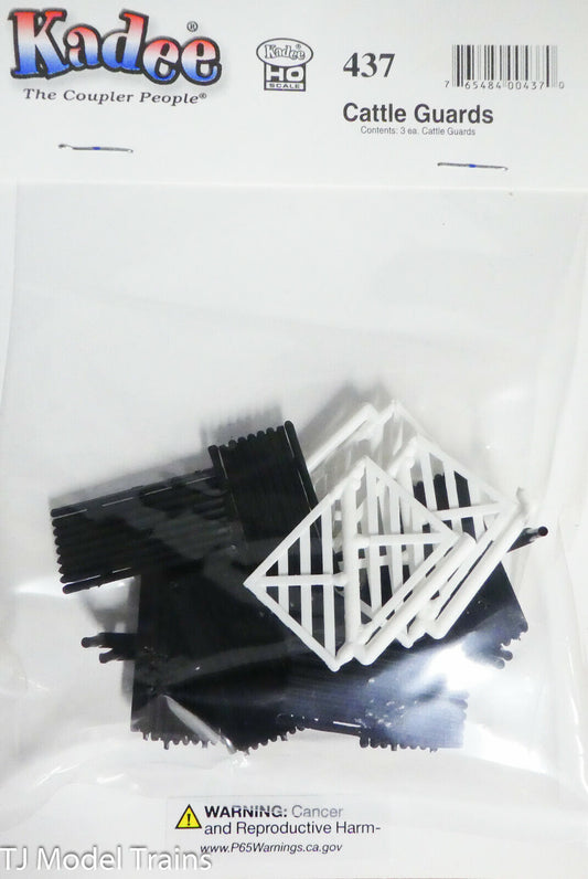 Kadee HO #437 Cattle Guard (3 in pkg) Plastic (HO Scale) 1:87th Scale