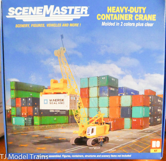Walthers Scene Master #949-11017 Heavy Duty Container Crane (HO Scale) Kit