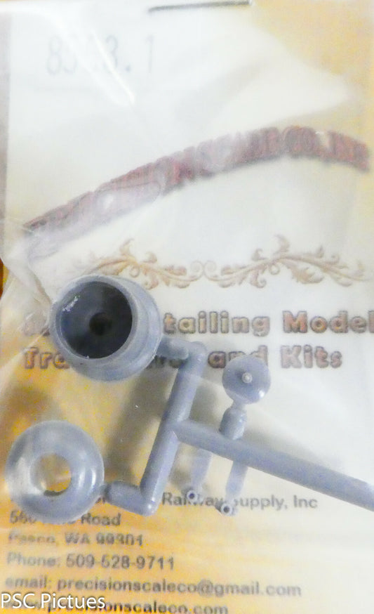 Precision Scale O #8553.1 Sand Dome with Lid and Sanders, (Plastic Parts)
