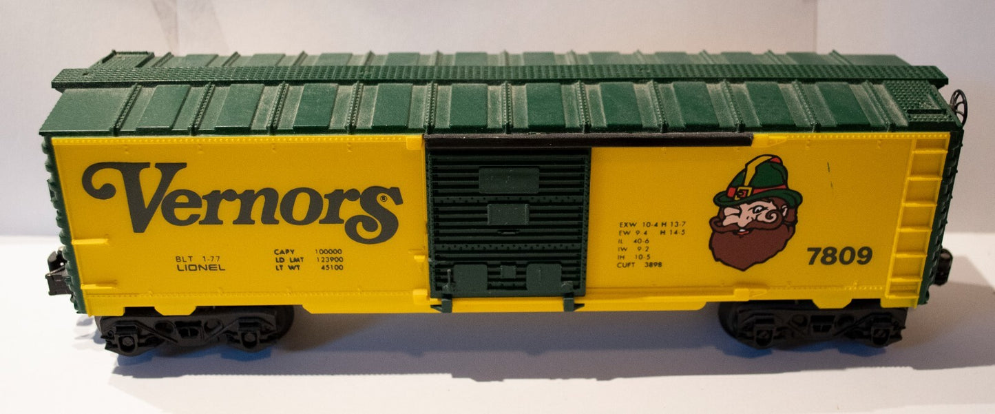 Lionel O Scale  #6-7809 Vernors Boxcar