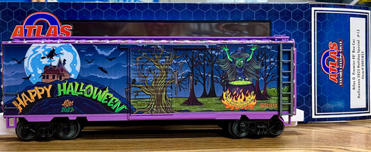 Atlas O Scale #3001852 Premier 40' Box Car Halloween 2022 #13