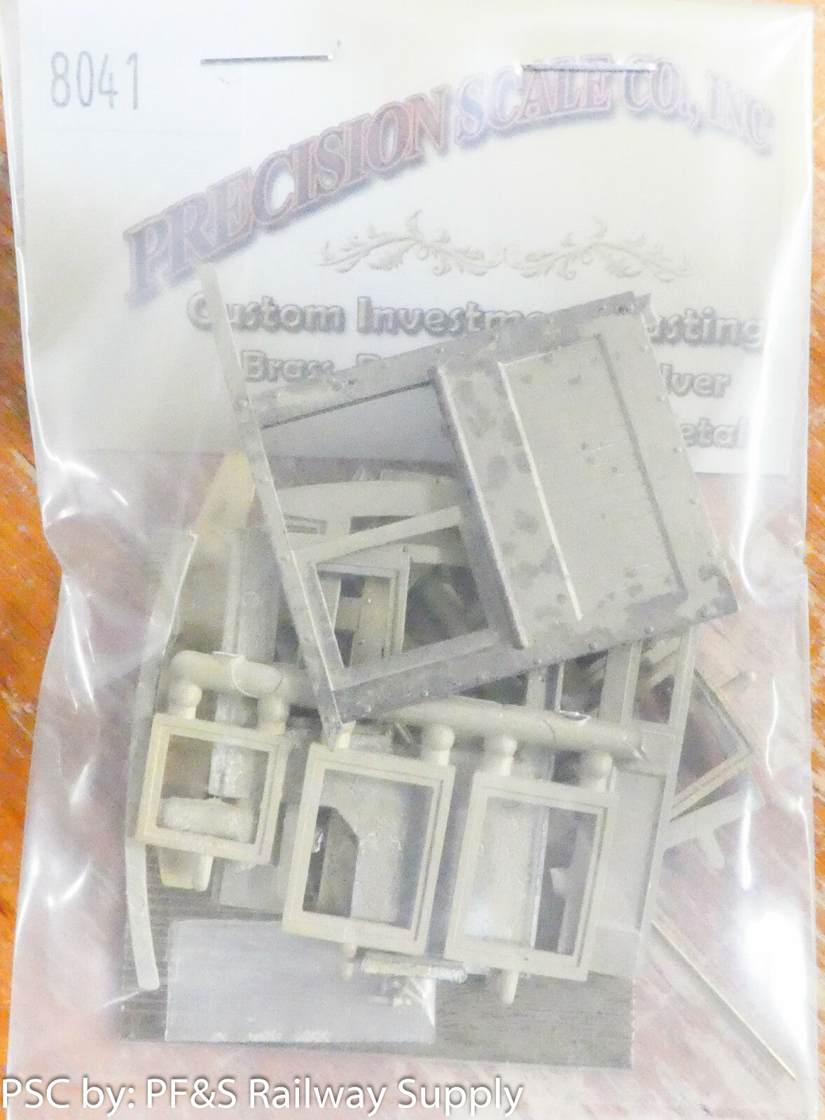 Precision Scale O #8041 Cab Kit, Santa Barbara Shay (Brass
