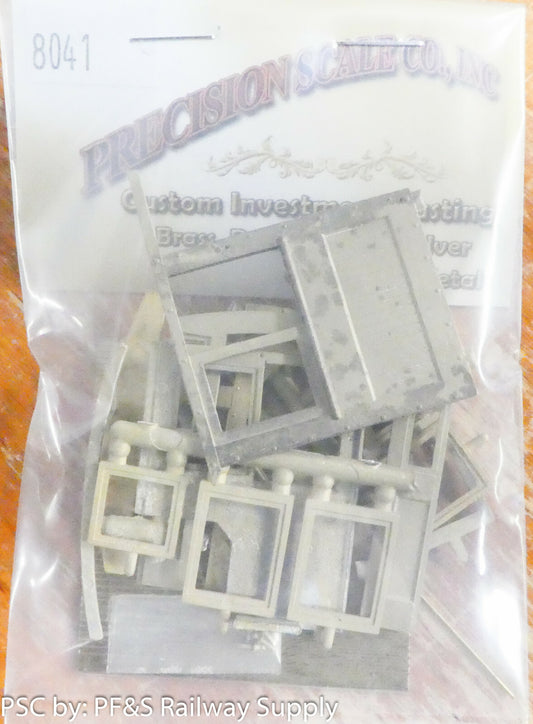Precision Scale O #8041 Cab Kit, Santa Barbara Shay (Brass