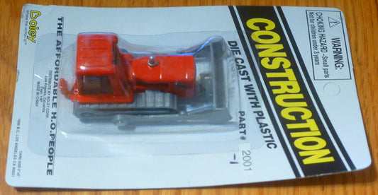 Boley HO #185-20011 Construction Equipment - Bulldozer Red