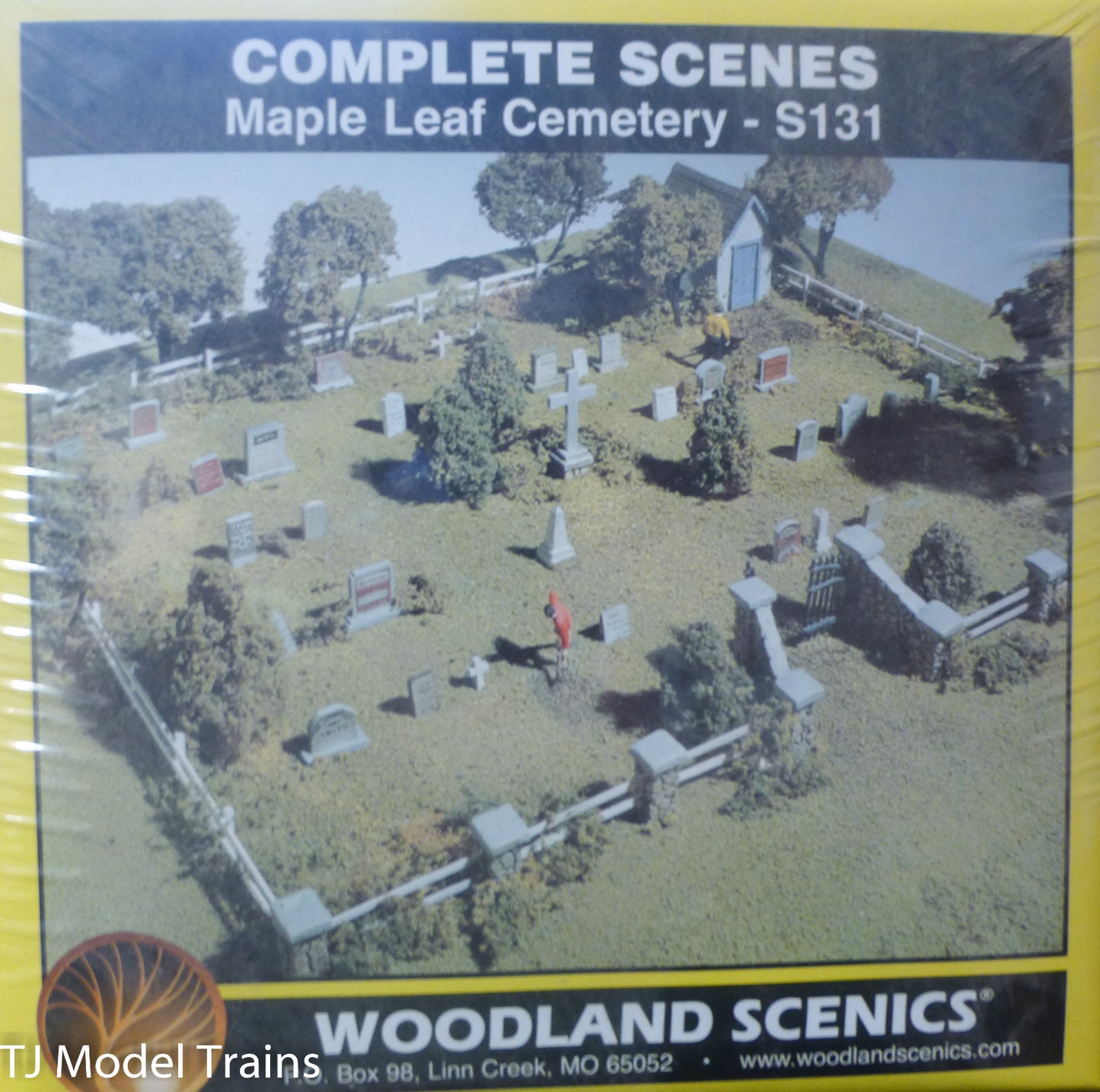 Woodland Scenics HO #131  -  Maple Leaf Cemetery