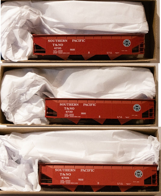 Accurail HO #8163 (3Pack) AAR 70-Ton Offset-Side 3-Bay Hopper 3-Pack - Kit -- So