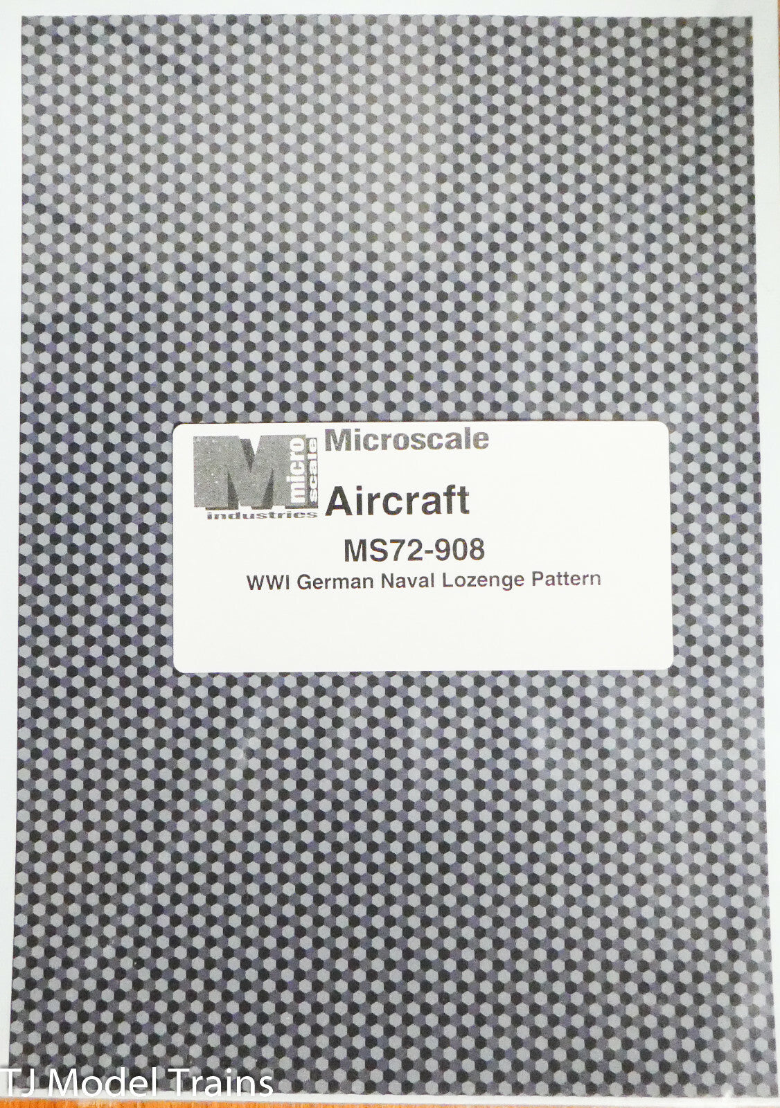 Microscale Decal #MS72-908 WWI German Naval Lozenge Pattern. (FULL SHE ...