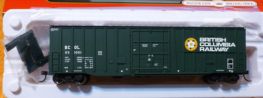 Atlas HO #20002899 British Columbia Railway NSC 5277 PD Box Car Road #851001