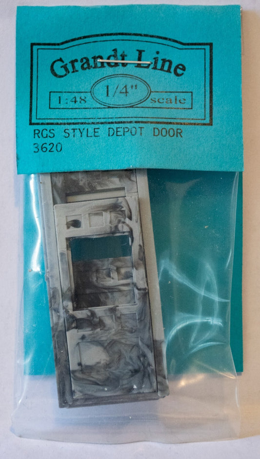 Grandt Line O #3620 Door w/Transom; Denver & Rio Grande Western Type pkg(2)