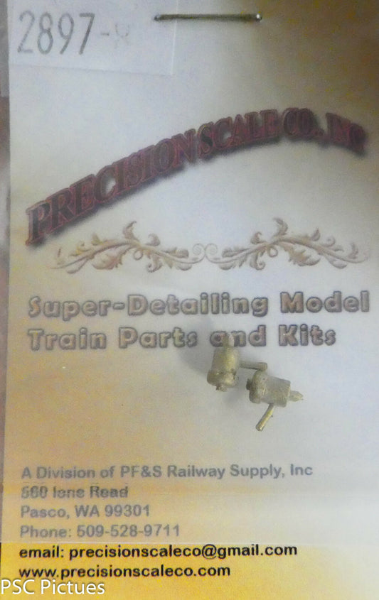 Precision Scale HO #2897 Air Filter (Brass Casting)