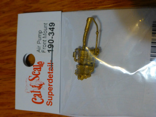 Cal-Scale #349 (HO Scale) Air Pump Front Mount (Brass Casting)