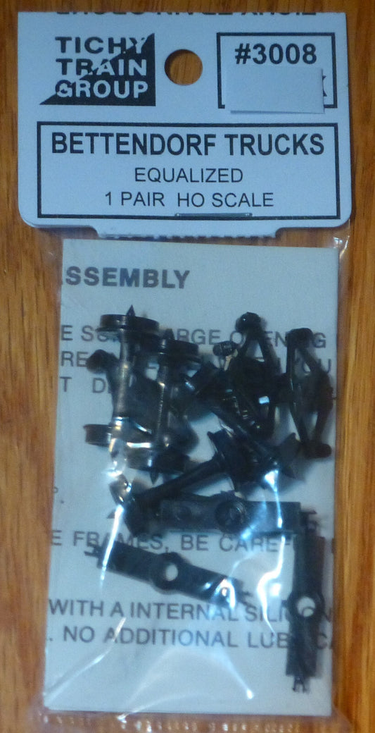 Tichy Train Group  HO #3008 Bettendorf Trucks (kit)