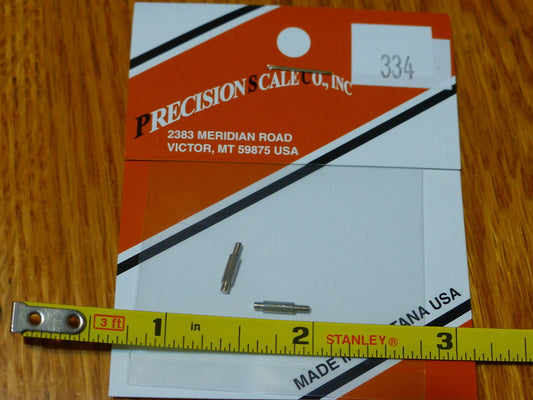 Precision Scale #334 Crank Pins w/Shoulder, 1.2mm Thread Size