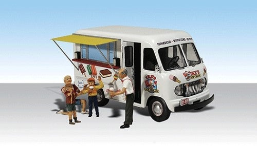 Woodland Scenics HO #5541  AutoScenes Ike's Ice Cream