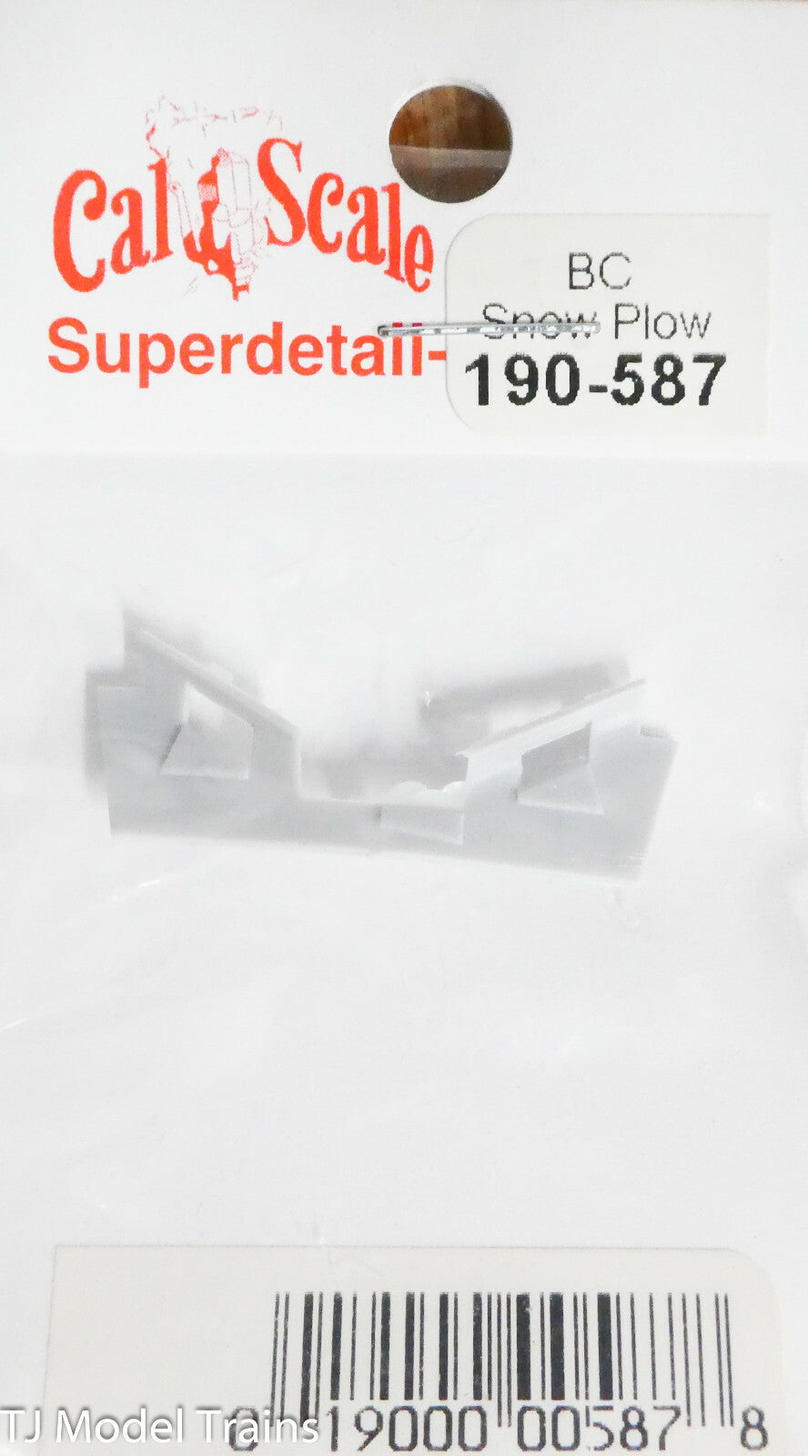 Cal-Scale HO #587 BC Snow Plow (Plastic Part) HO Scale