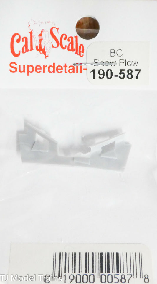 Cal-Scale HO #587 BC Snow Plow (Plastic Part) HO Scale