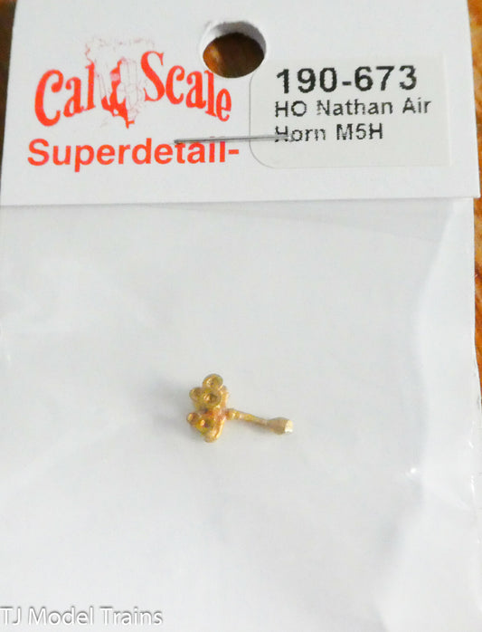 Cal-Scale HO #673 Nathan Air Horn M5H (Brass Casting) 1:87th Scale