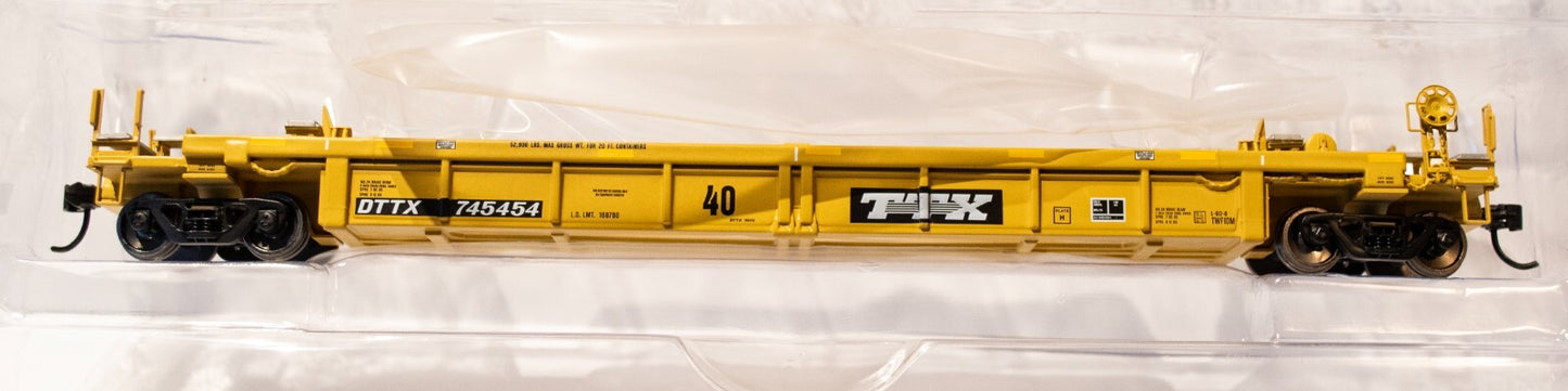 Walthers HO #910-8424 Thrall Rebuilt 40' Well Car - Ready to Run. -- TTX DTTX #7