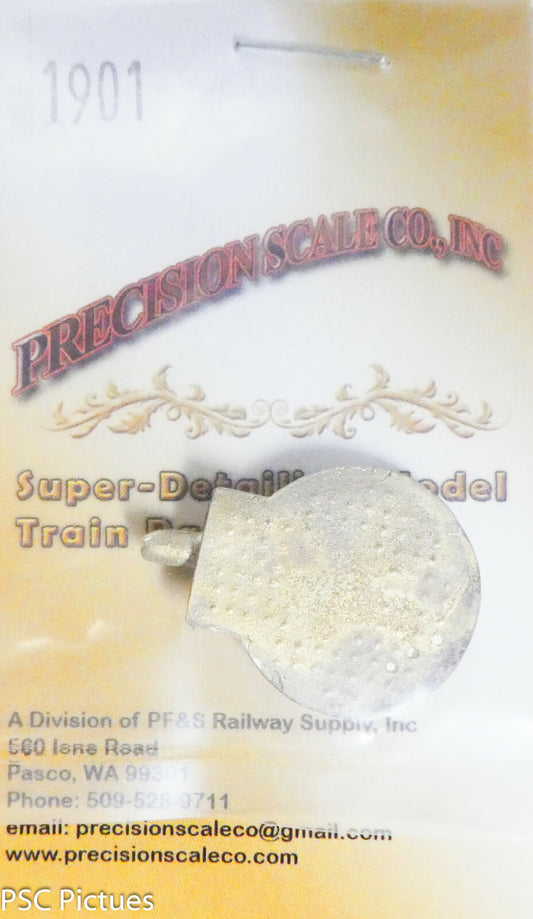 Precision Scale S #1901 Backhead, D&RGW C-16 (Brass Casting) S Scale