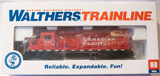 Walthers HO #931-2501 EMD GP15-1 - Standard DC -- Canadian Pacific (red, white)
