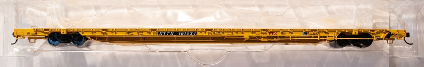 Walthers HO #920-104619 89' Greenbrier TTX 110-ton Flatcar - Ready to Run -- TTX